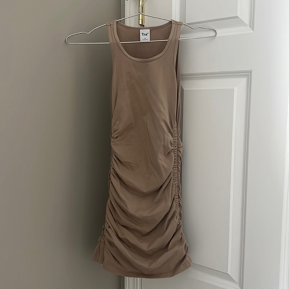 TNA ruched dress